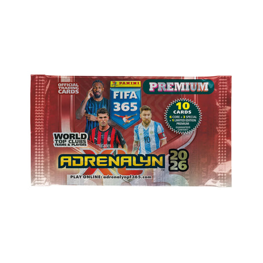 FIFA 365 Adrenalyn XL 2026 Premium Pack - 10 Cards