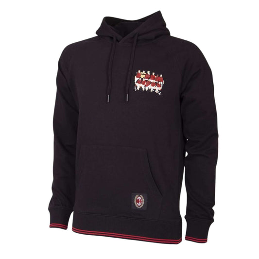 AC Milan Coppa Team Embroidery Hooded Sweater 2003 | EvangelistaSports.com | Canada's Premiere Soccer Store