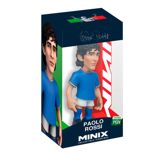 Italy FIGC Paolo Rossi 12cm Figurine