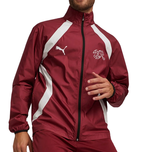 Switzerland SFV Pre-Match Woven Jacket 2024/25