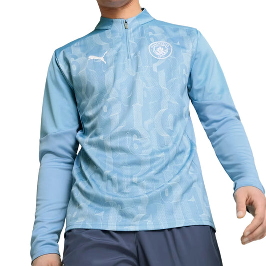Manchester City FC Pre-Match 1/4 Zip Top 2024/25