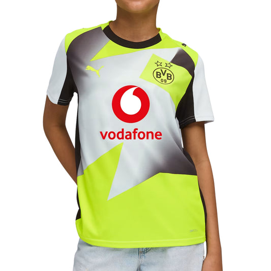 Borussia Dortmund BVB Junior Away Jersey 2025/26