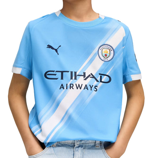 Manchester City FC Junior Home Jersey 2025/26