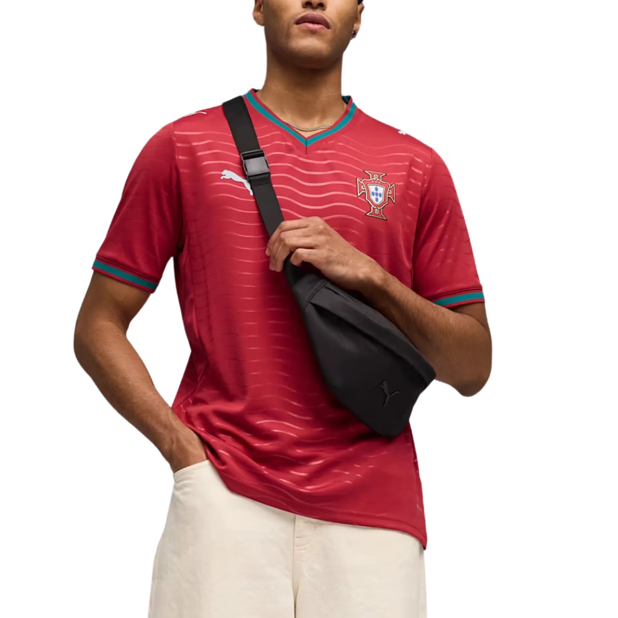 Puma ポルトガル代表 Vネックシャツ Puma ポルトガル代表 Vネックシャツ