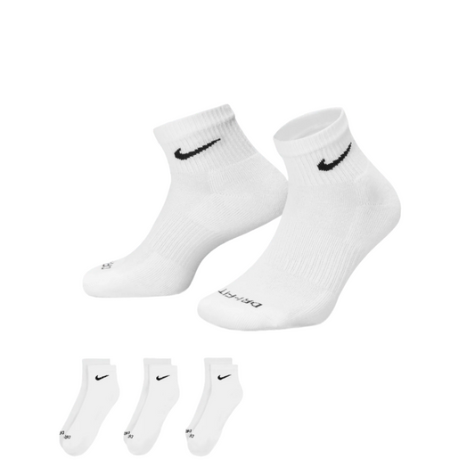 Everyday Plus Cushioned Training Ankle Socks (3 Pairs)