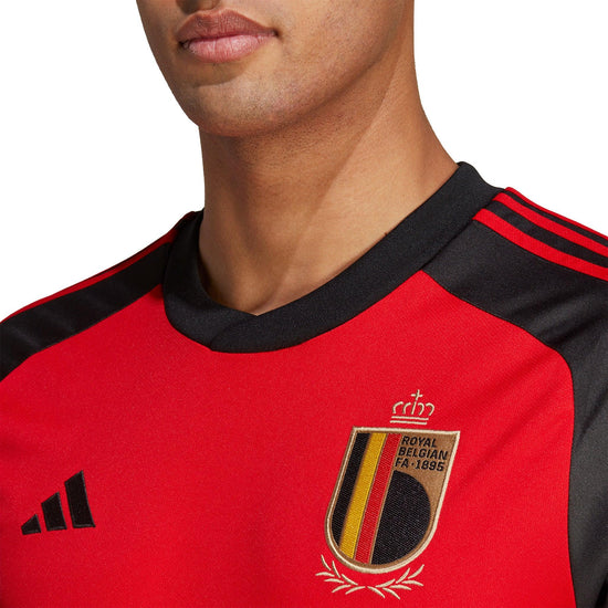 Belgium RBFA Home Jersey 2022/23 | EvangelistaSports.com | Canada's Premiere Soccer Store