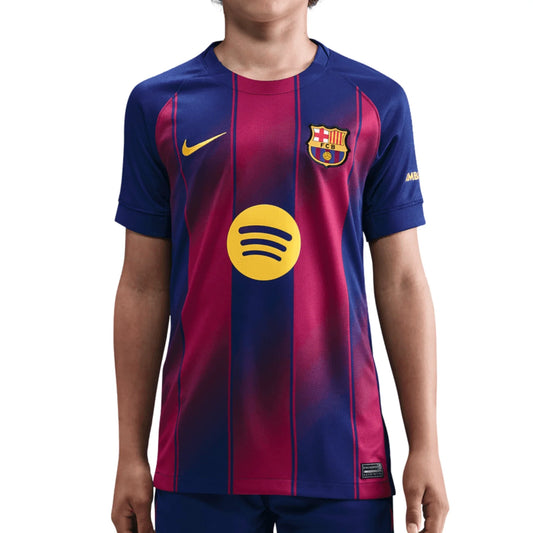 FC Barcelona Junior Stadium Home Jersey 2025/26