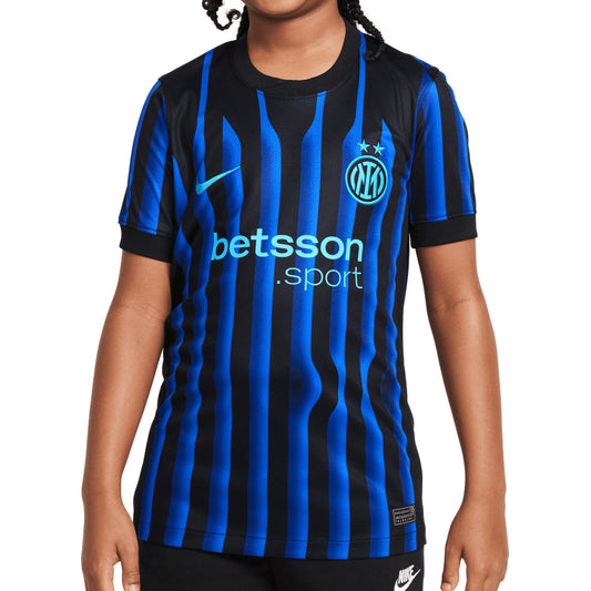 Inter Milan Stadium Junior Home Jersey 2025/26