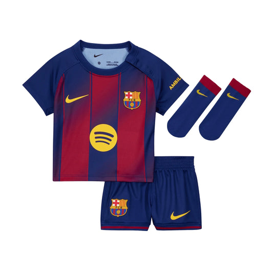 FC Barcelona Stadium Toddler Home 3-Piece Kit 2025/26