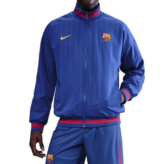 FC Barcelona Strike Home Dri-FIT Soccer Anthem Jacket 2025/26