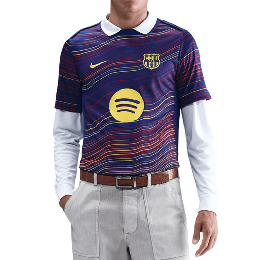 FC Barcelona Academy Pro Home Dri-FIT Soccer Pre-Match Jersey 2025/26