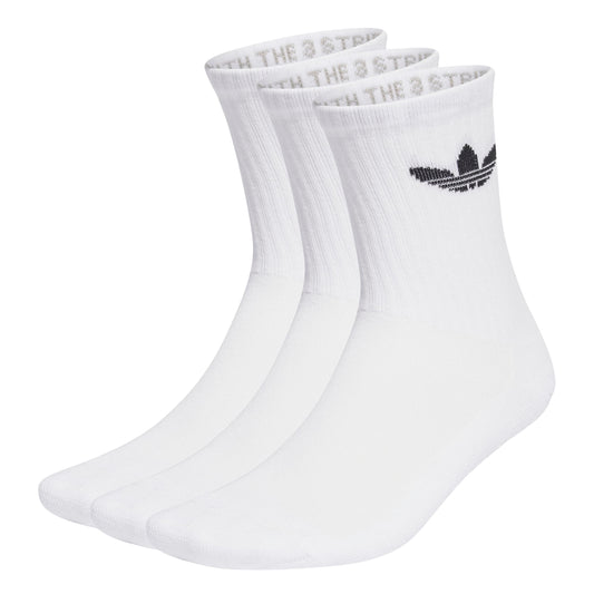 Trefoil Cushion Crew Socks (3 Pairs)