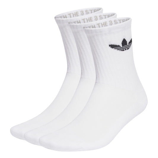 Trefoil Cushion Crew Socks (3 Pairs)