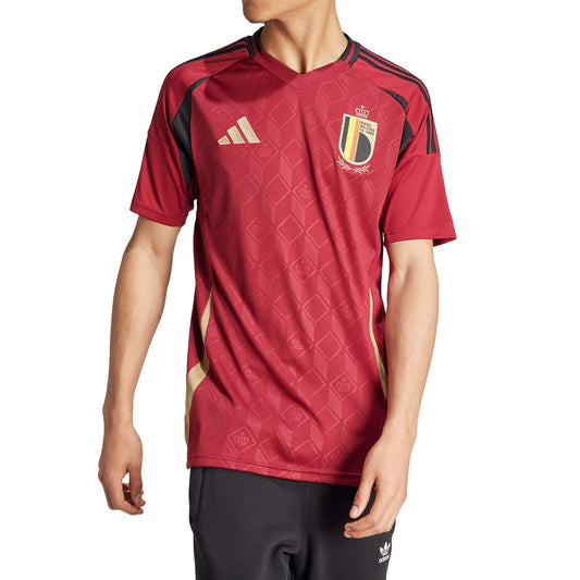 Belgium RBFA Home Jersey 2024/25 | EvangelistaSports.com | Canada's Premiere Soccer Store