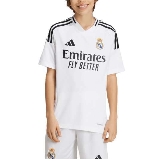 Real Madrid CF Junior Home Jersey 2024/25