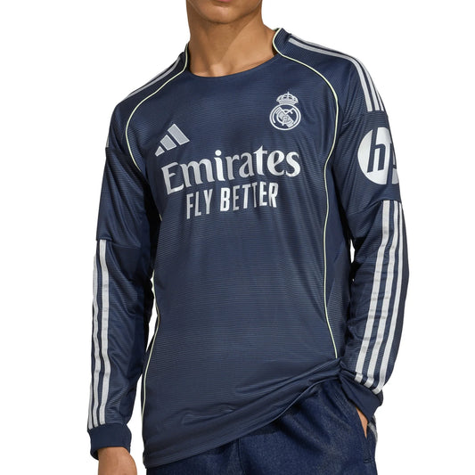 Real Madrid CF Long Sleeve Away Jersey 2025/26