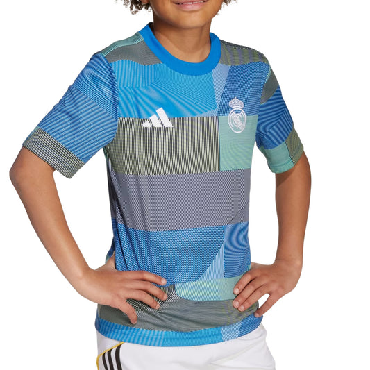 Real Madrid CF Junior Pre-Match Jersey 2025/26