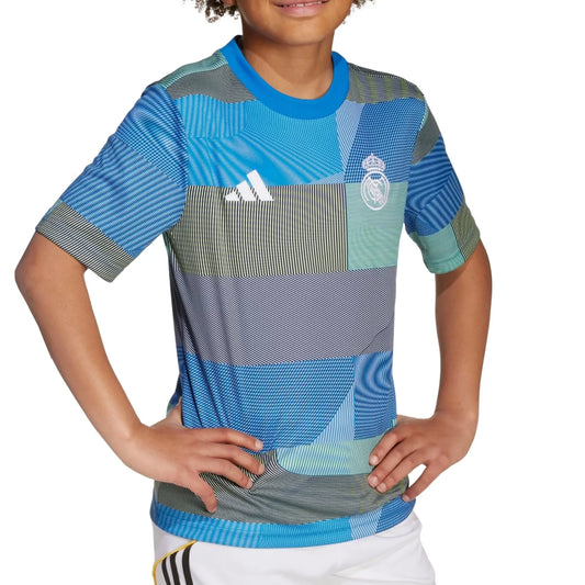 Real Madrid CF Junior Pre-Match Jersey 2025/26