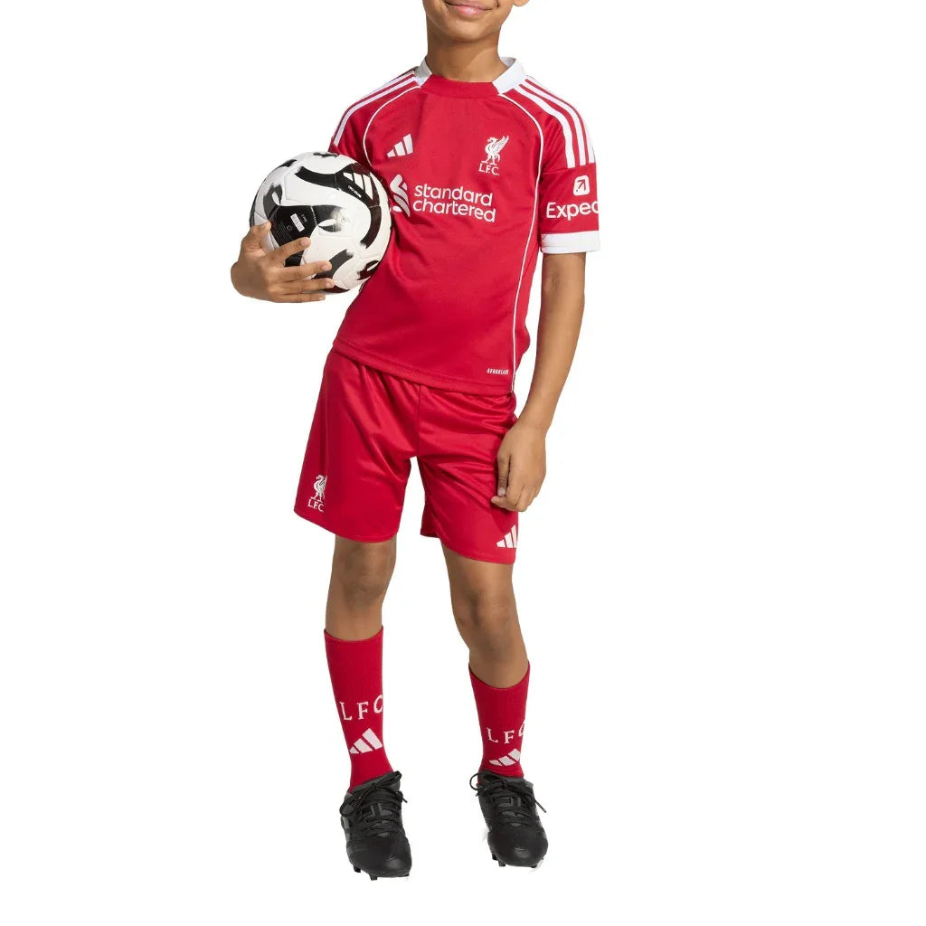 adidas Liverpool FC Toddler Home Mini Kit 2025/26 Evangelista
