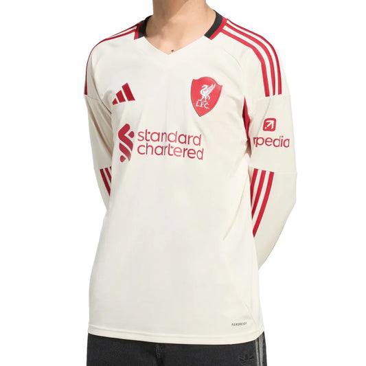 Liverpool FC Long Sleeve Away Jersey 2025/26