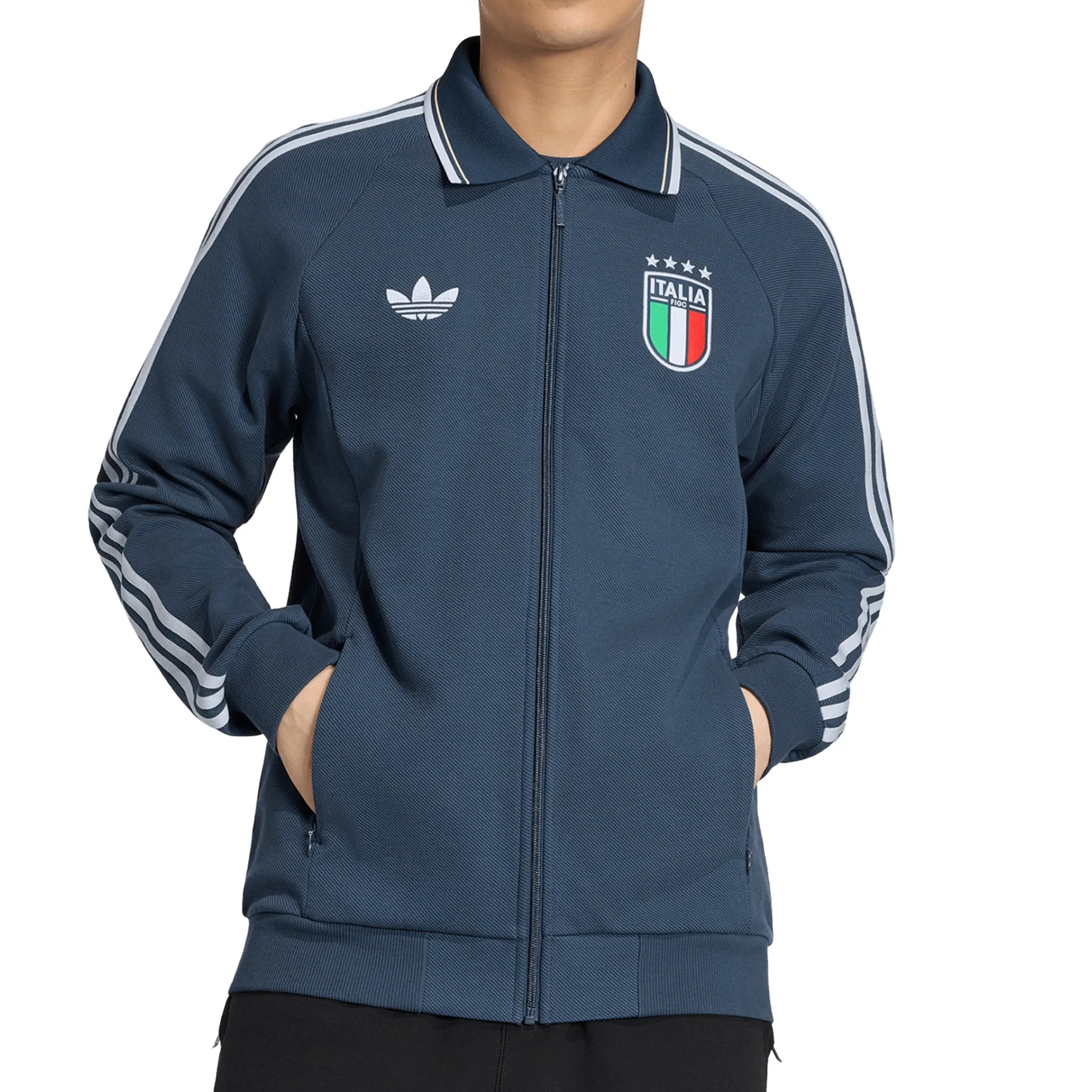 adidas Italy FIGC Away Anthem Jacket 2026/27 | Evangelista Sports