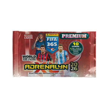 FIFA 365 Adrenalyn XL 2026 Premium Pack - 10 Cards