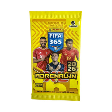 FIFA 365 Adrenalyn XL 2026 Card Pack - 6 Cards