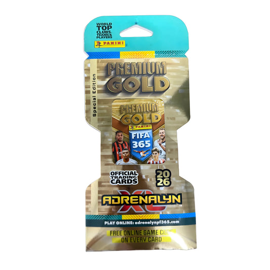 FIFA 365 Adrenalyn XL 2026 Premium Gold Pack - 10 Cards