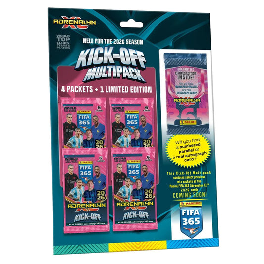 FIFA 365 Adrenalyn XL Kick-Off Multipack 2026 - 4 Packets