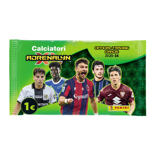 Calciatori Adrenalyn XL Card Pack 2025/26 - 7 Cards