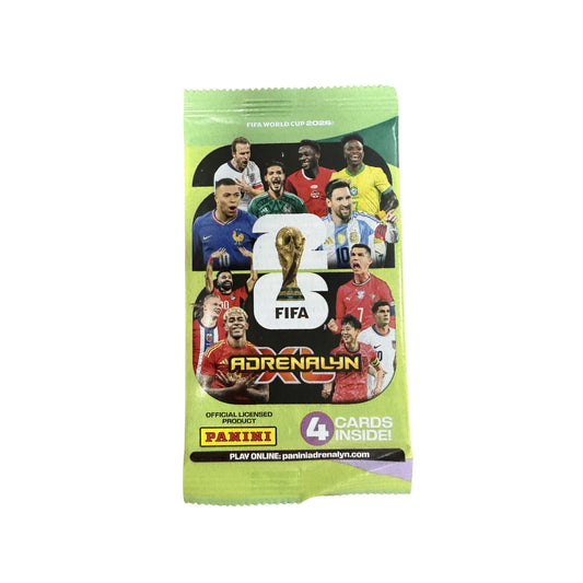 FIFA World Cup 2026 Adrenalyn XL Card Pack - 4 Cards