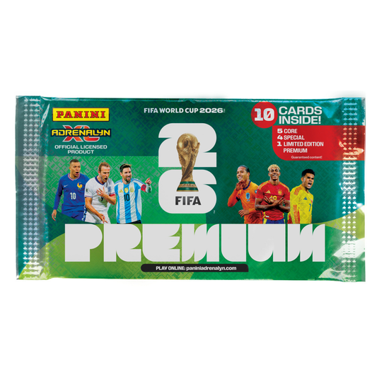FIFA World Cup 2026 Adrenalyn XL Premium Card Pack - 10 Cards