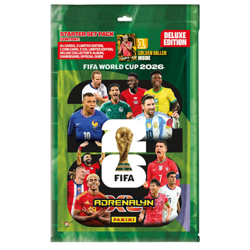 FIFA World Cup 2026 Adrenalyn XL Starter Pack - Deluxe Edition