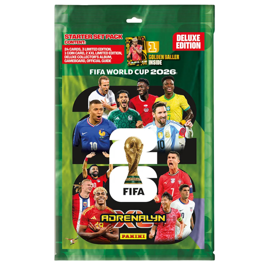 FIFA World Cup 2026 Adrenalyn XL Starter Pack - Deluxe Edition