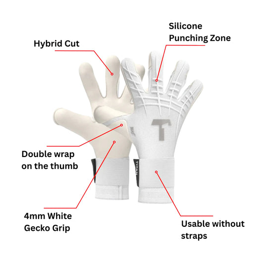 White Beast 3.0 Goalkeeper Gloves