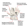 Classic 1.0 White-Out Junior Finger Protection Goalkeeper Gloves