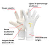 Rebel 2.0 White-Out Goalkeeper Gloves