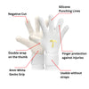 Rebel 2.0 White-Out Finger Protection Goalkeeper Gloves