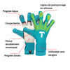 Rebel 2.0 Sky Blue Goalkeeper Gloves