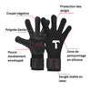 Gants de gardien de but Fluo Beast 3.0 avec protection des doigts