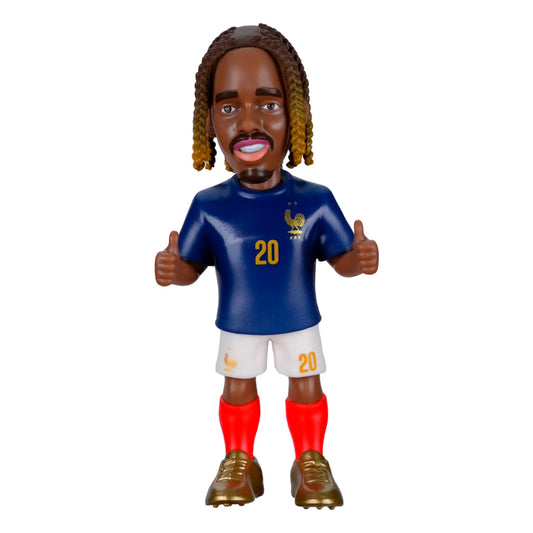 France FFF Bradley Barcola 12cm Figurine