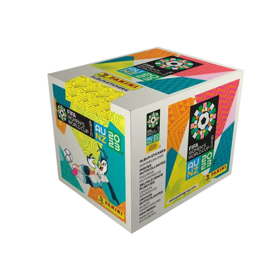 FIFA Women's World Cup 2023 Sticker Box - 50 Packets | EvangelistaSports.com | Canada's Premiere Soccer Store