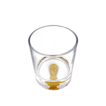 FIFA 2026 Whisky Glass Embossed Trophy Edition 7.8oz