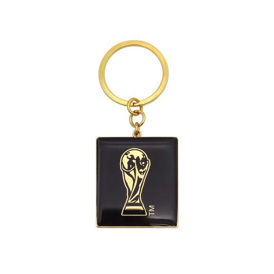 FIFA World Cup 2026 Trophy Square Keychain