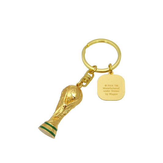 FIFA World Cup 2026 Trophy 3D Keychain With Canada Flag
