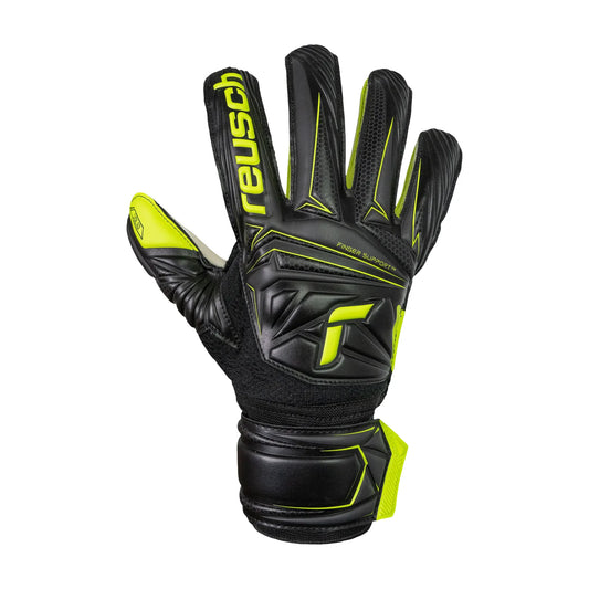 Attrakt Solid Finger Support Goalkeeper Gloves