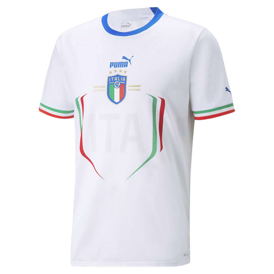 Italy FIGC Away Jersey 2022 | EvangelistaSports.com | Canada's Premiere Soccer Store