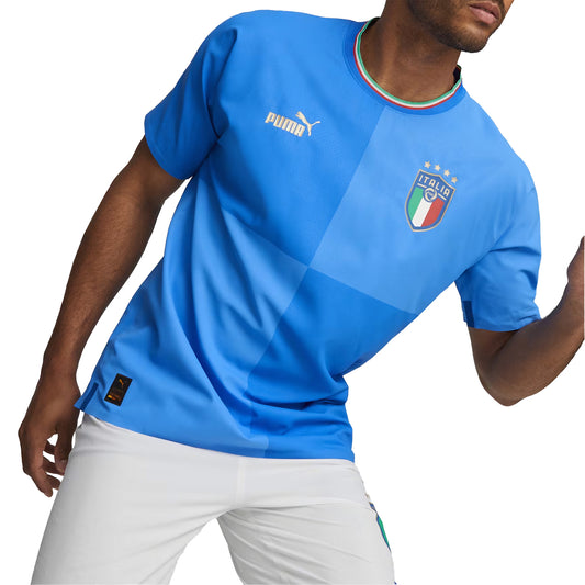 Italy FIGC Authentic Home Jersey 2022 | EvangelistaSports.com | Canada's Premiere Soccer Store