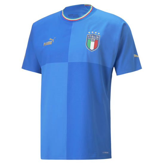 Italy FIGC Authentic Home Jersey 2022 | EvangelistaSports.com | Canada's Premiere Soccer Store