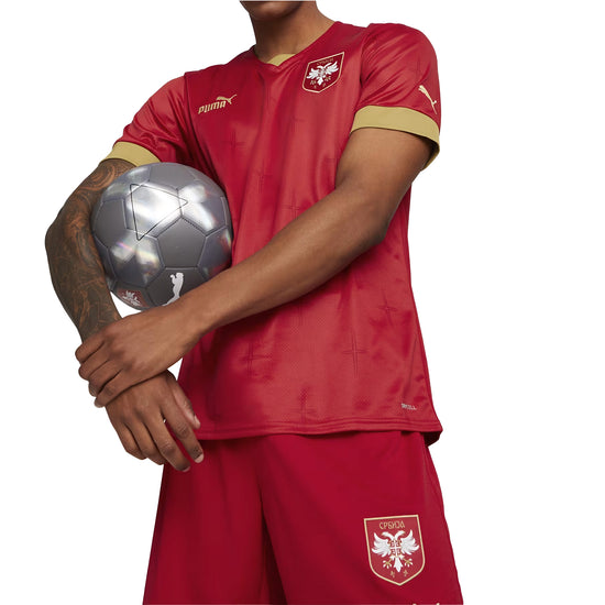 Serbia FSS Home Jersey 2022/23 | EvangelistaSports.com | Canada's Premiere Soccer Store